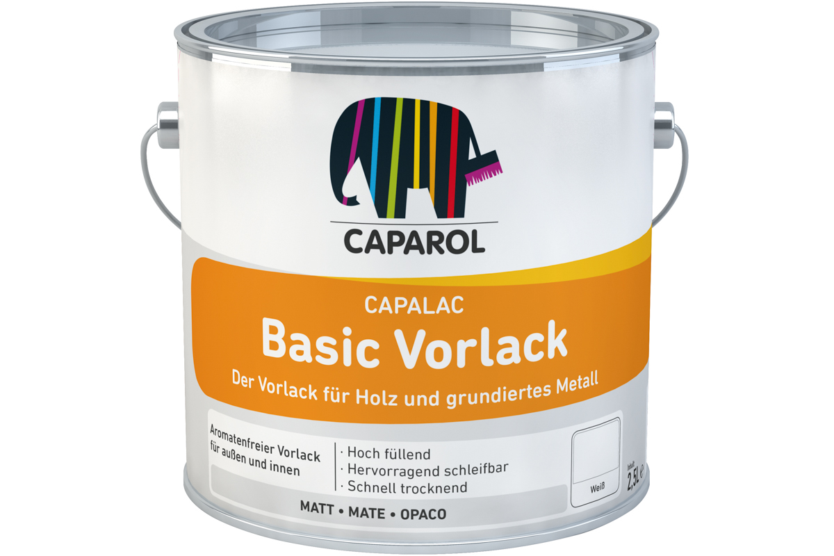Capamix Basic Vorlack Basis W 2,375 lt Capalac